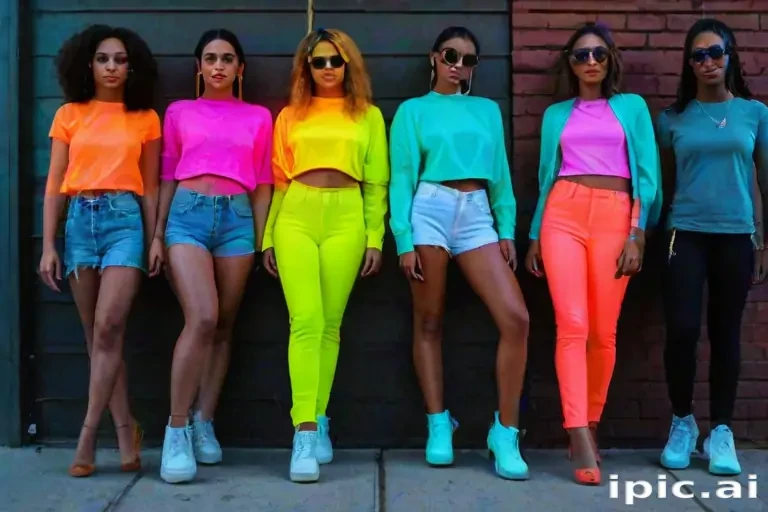 neon colors