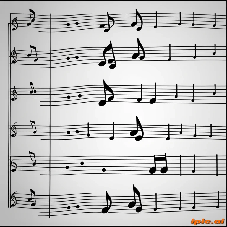 music notes transparent