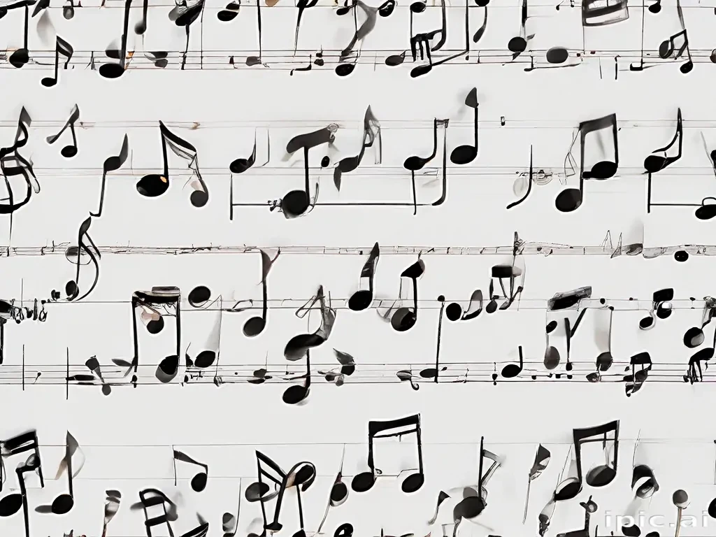 music note transparent background