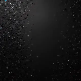 black background with glitter