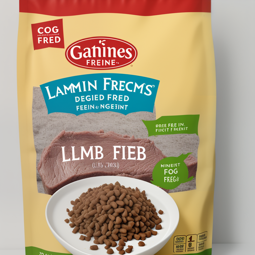 grain free lamb dog food