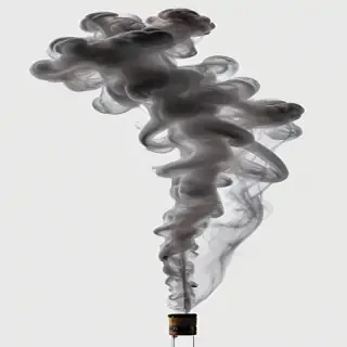 smoke no background