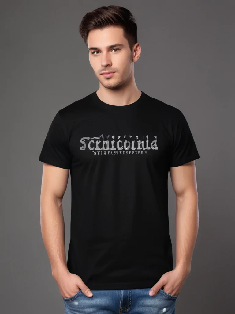 black t shirt png