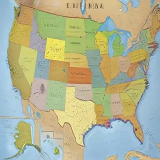 map of usa