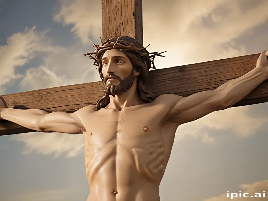 image of jesus on a cross