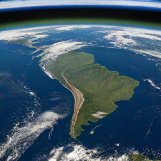 earth from space