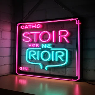 neon sign png