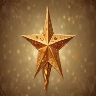 christmas star clipart