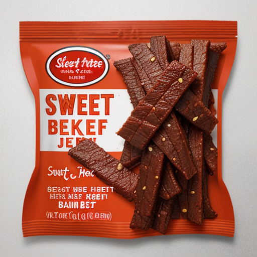 sweet and hot beef jerky
