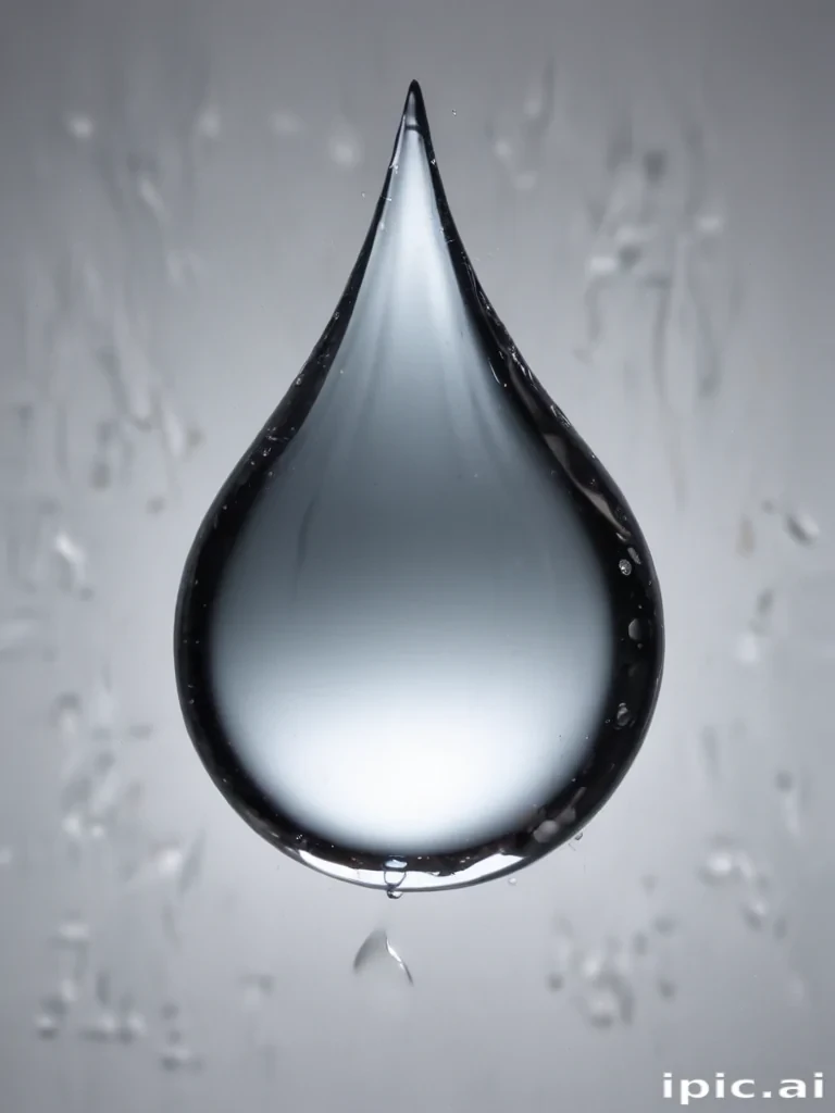 water drop transparent