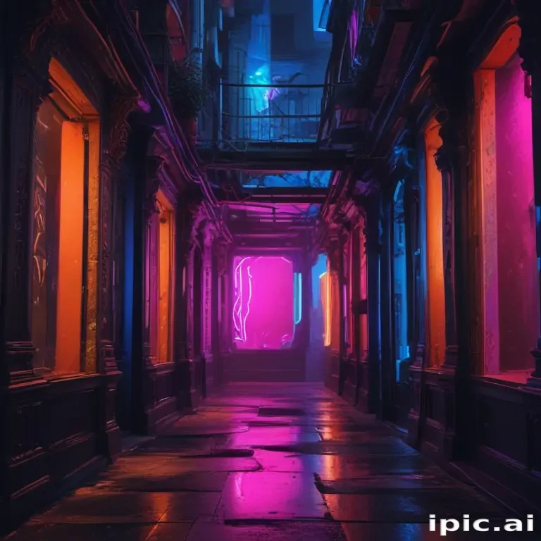 neon colored backgrounds