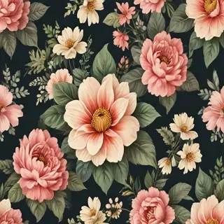 vintage flowers png