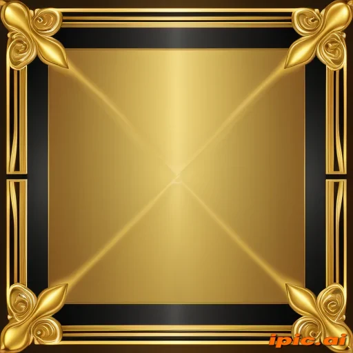 golden border