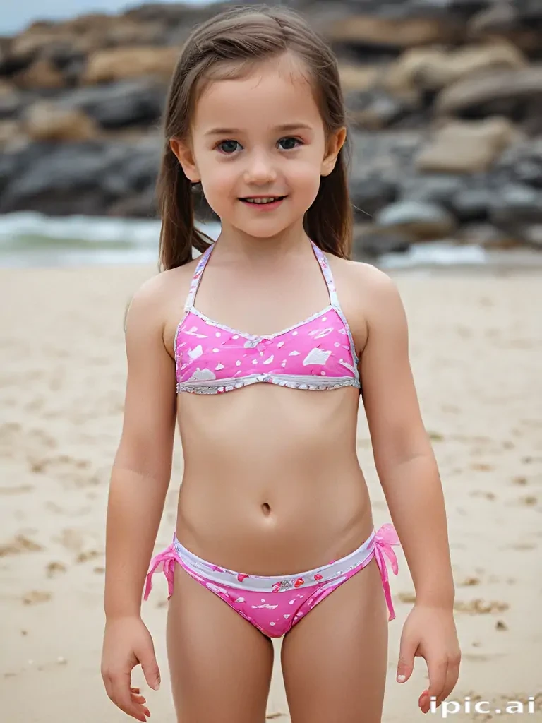 ai little girl in bikini