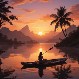 aesthetic wallpaper sunset