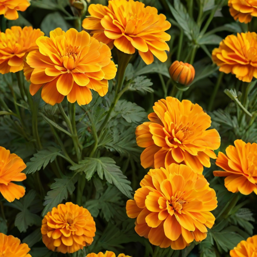 marigolds transparent
