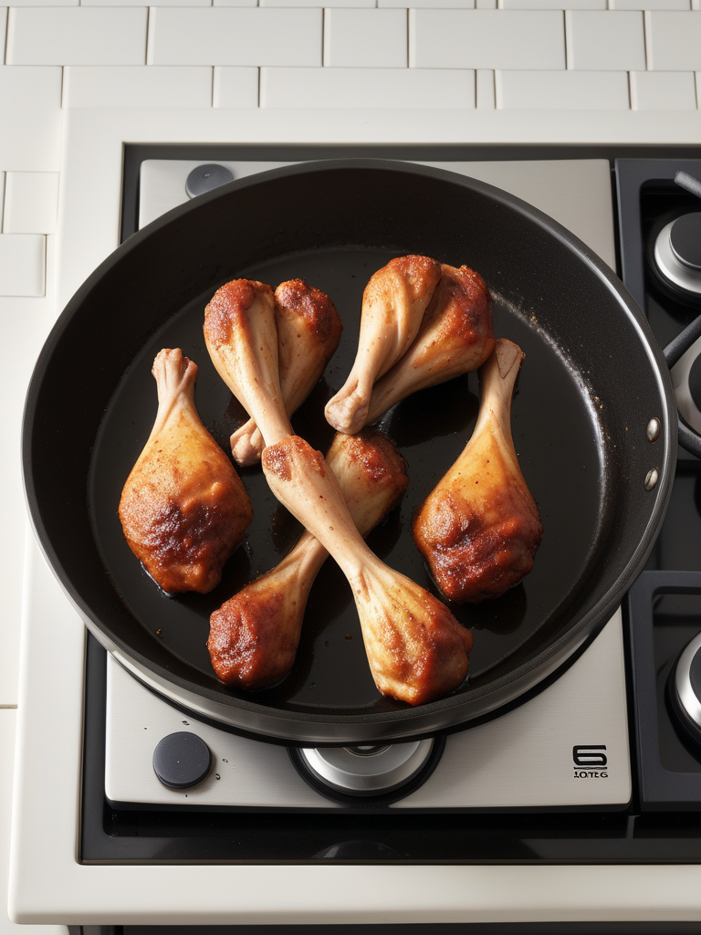 how to cook drumsticks on stovetop