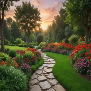 landscaping background