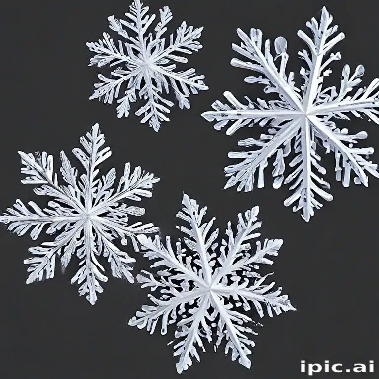 png snowflakes