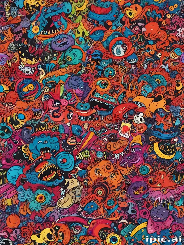 crazy background