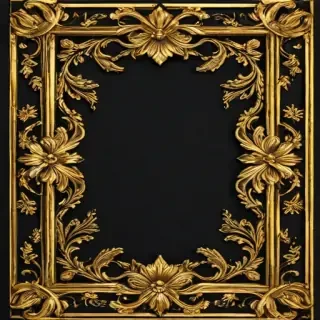 golden border