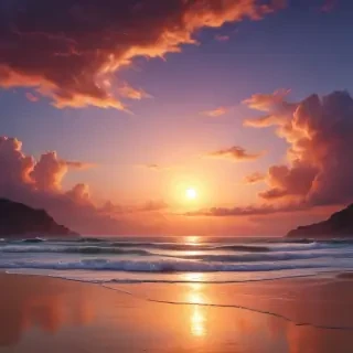 cute sunset backgrounds
