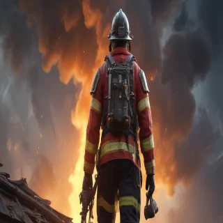 wallpaper fireman