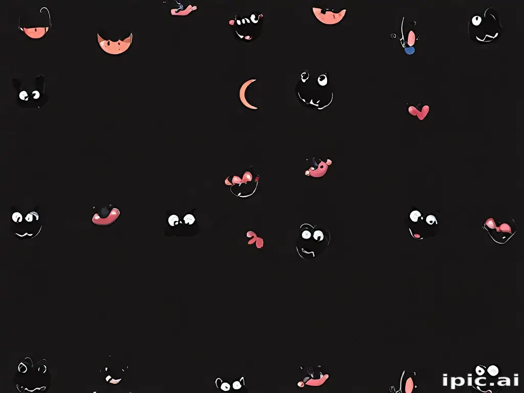 cute black iphone wallpaper