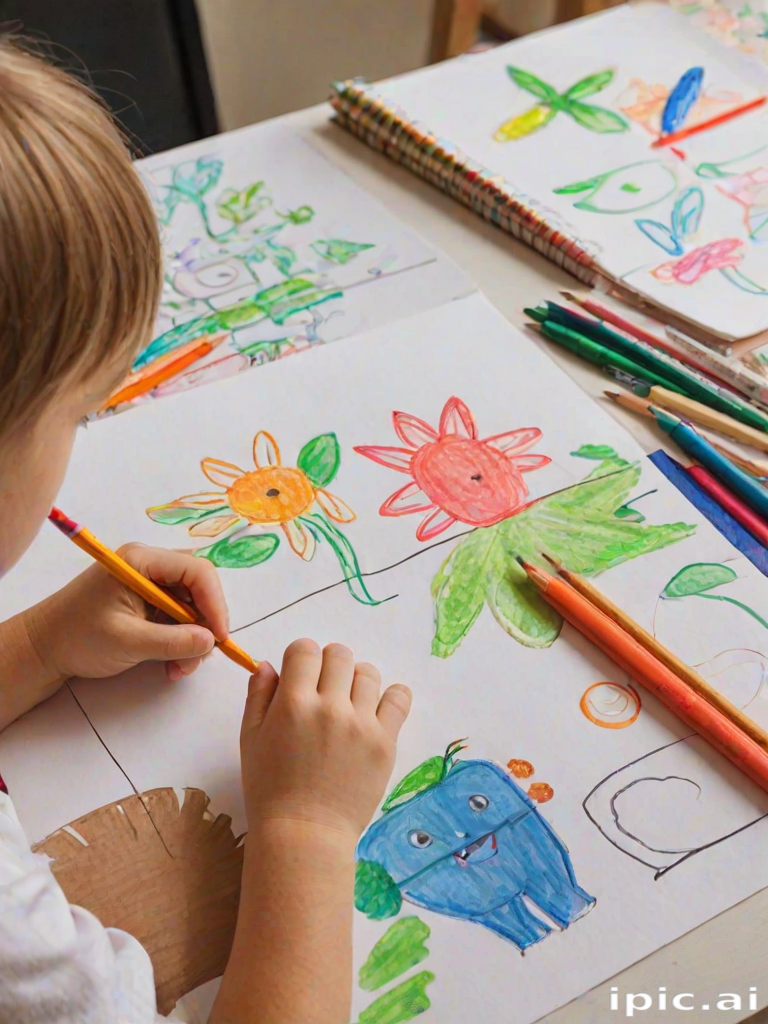kids drawing