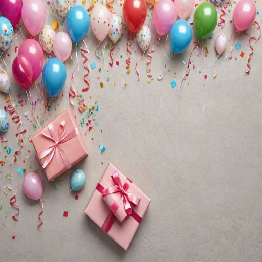happy birthday transparent background