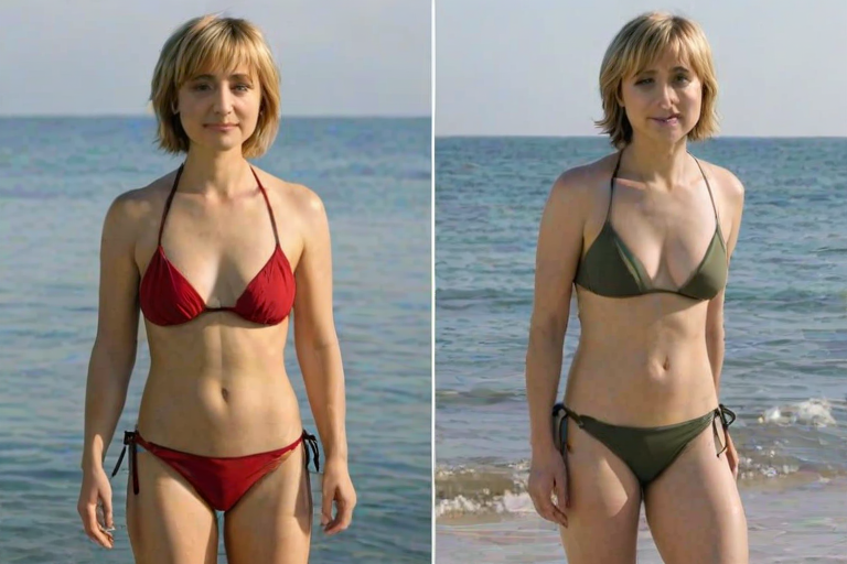allison mack bikini