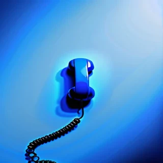 blue phone background