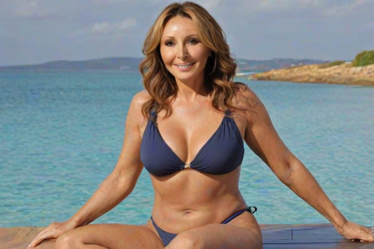 carol vorderman bikini