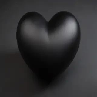 black heart pic