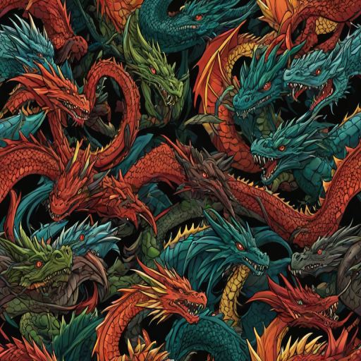 dragons background