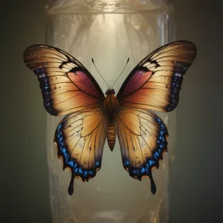 butterfly cocoon png