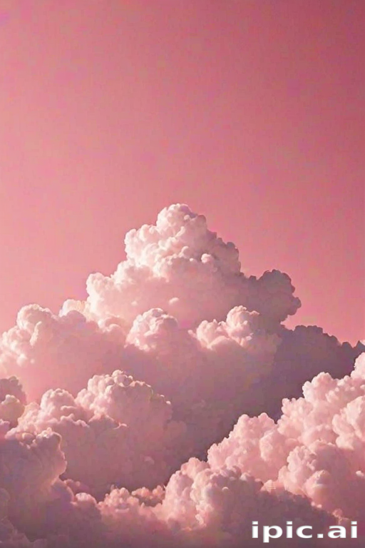 pink cloud wallpaper