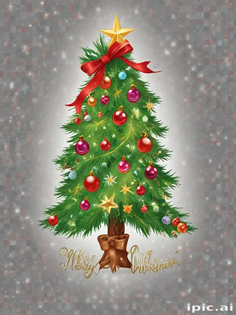 transparent merry christmas