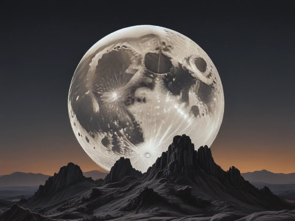aesthetic moon drawings