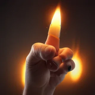 finger pointing at you