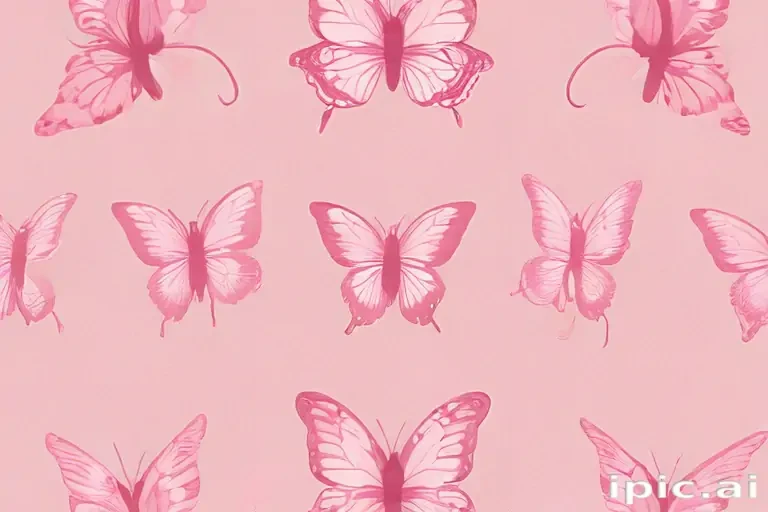 butterfly pink