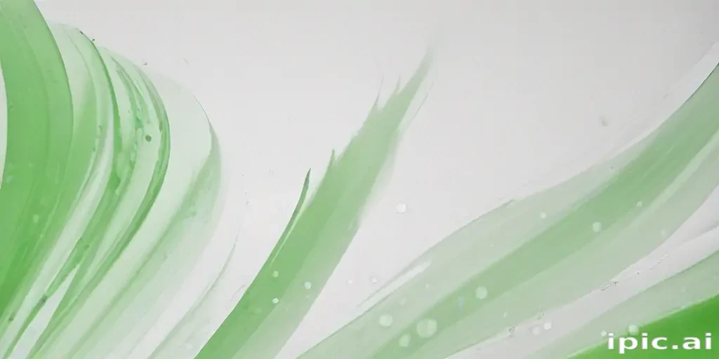 background white and green