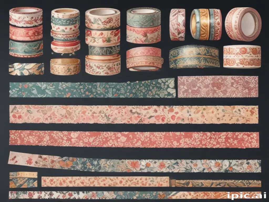 washi tape clipart