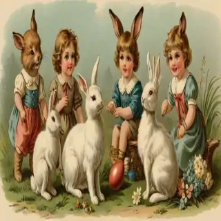 easter vintage images