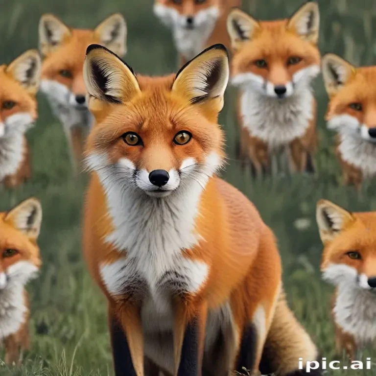 background fox