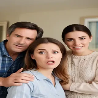 free pictures upset family