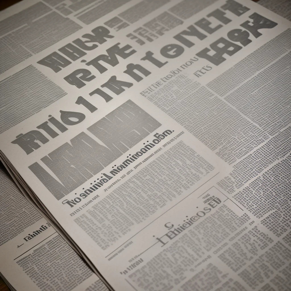 newspaper paper texture