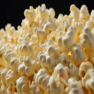 transparent popcorn