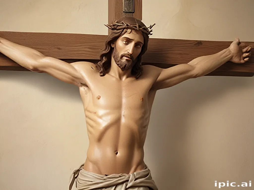 image of jesus on a cross