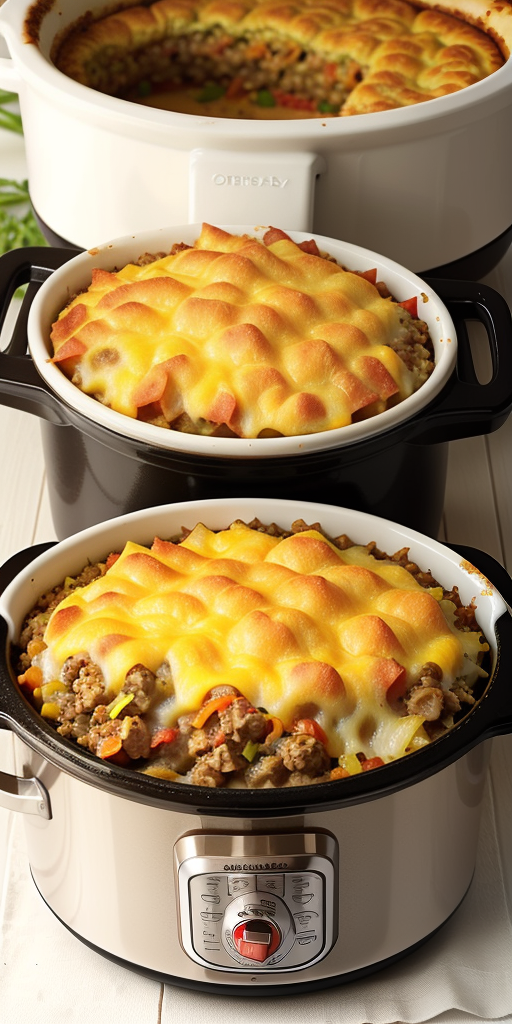hamburger potato casserole crock pot